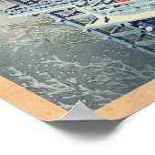 春積雪清水寺蓮居川瀬半賀 ポスター (角)