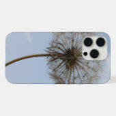 春空の下のタンポポ iPhoneケース (裏面横)