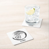 春紋 スクエアペーパーコースター (インサイチュ)