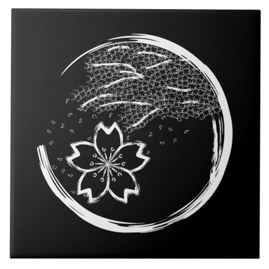 春紋 タイル (正面)