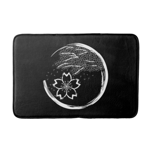 春紋 バスマット (正面)