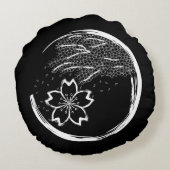 春紋 ラウンドクッション (裏面)