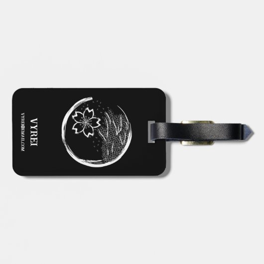 春紋 ラゲッジタグ (裏面横)