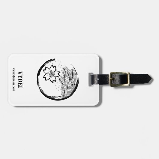 春紋 ラゲッジタグ (正面横)