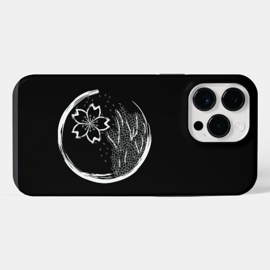 春紋 iPhoneケース (裏面横)