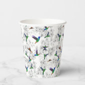 春紙カップカラフルバ飛んでいるーズイン蘭 紙コップ (裏面)