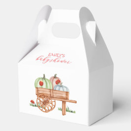 春素朴パンプキモダンンラビバグ赤ちゃんシャワー フェイバーボックス