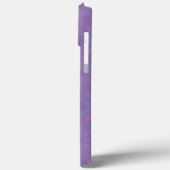春紫とソフトピンクのパターン Case-Mate iPhoneケース (裏面 / 左)