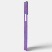 春紫とソフトピンクのパターン Case-Mate iPhoneケース (裏面 / 右)