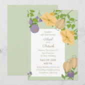 春結婚の 招待状 (正面/裏面)