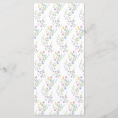 春結婚フローラアーチ メニュー (裏面)