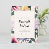 春結婚フローラ 招待状 (スタンド正面)