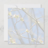 春結婚式招待状 招待状 (裏面)