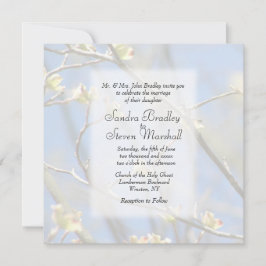 春結婚式招待状 招待状