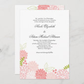春結婚式招待状 招待状 (正面/裏面)