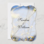 春結婚式招待状 招待状 (裏面)