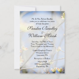 春結婚式招待状 招待状