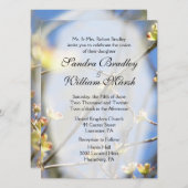 春結婚式招待状 招待状 (正面/裏面)