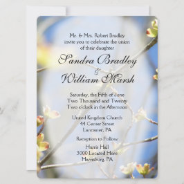 春結婚式招待状 招待状