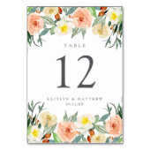 春結婚花ズコレクション テーブルナンバー (裏面)