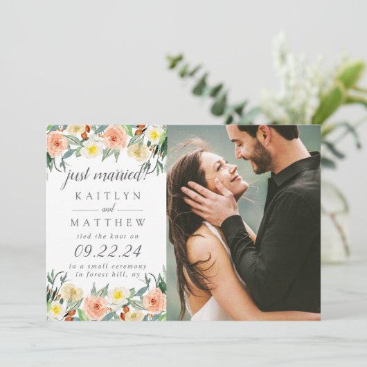 春結婚花ズコレクション 案内状 (スタンド正面)