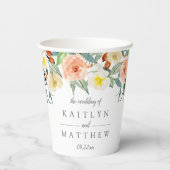 春結婚花ズコレクション 紙コップ (裏面)