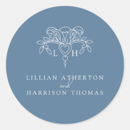 春結婚（紋章の）フラ・ダ・リ感謝していの好意 ラウンドシール