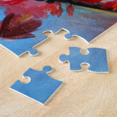 春絵画鳥 ジグソーパズル (側面)