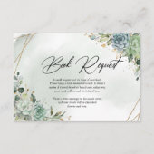 春緑多糖類ユーカリ図書依頼 エンクロージャーカード (正面)