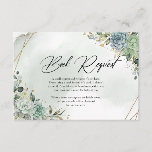 春緑多糖類ユーカリ図書依頼 エンクロージャーカード (正面)