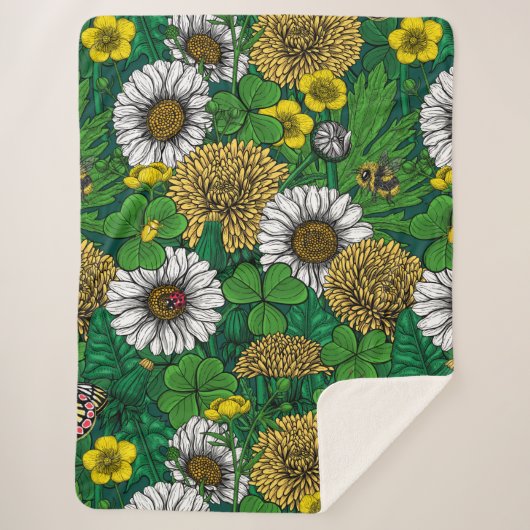春緑 シェルパブランケット (正面)