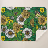 春緑 シェルパブランケット (正面(横))