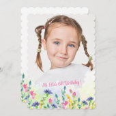 春縁ど光誕生日招待状 案内状 (正面/裏面)