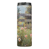 春羊と野絵を描草花 タンブラー (裏面)