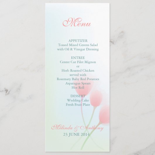 春美しいメニュー メニュー (正面)