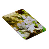 春美しい山花抽象芸術印象派 マグネット (右側)