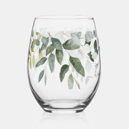 春美しい植物性結婚植物 ステムなしワイングラス