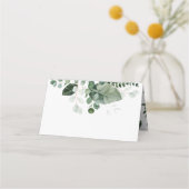 春美しい植物性結婚植物 プレイスカード (裏面)