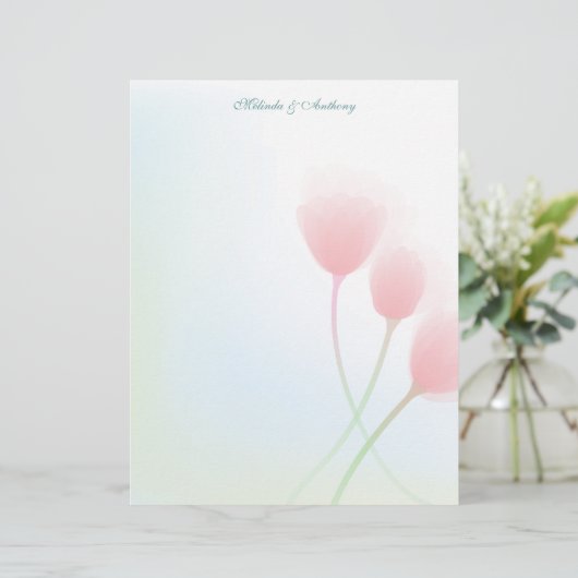 春美しい8.5 x 11紙 (スタンド正面)