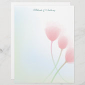 春美しい8.5 x 11紙 (正面/裏面)