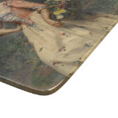 春美しい(by Raimundo de Madrazo y Garreta) カッティングボード (角)