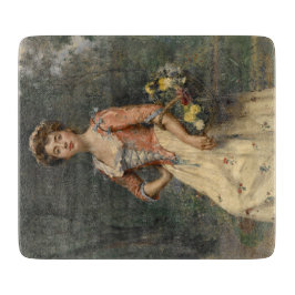 春美しい(by Raimundo de Madrazo y Garreta) カッティングボード