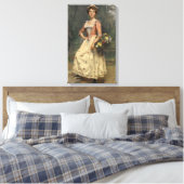 春美しい(by Raimundo de Madrazo y Garreta) キャンバスプリント (インサイチュ (寝室))