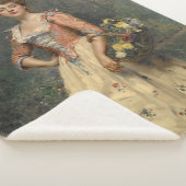 春美しい(by Raimundo de Madrazo y Garreta) シェルパブランケット (3/4)