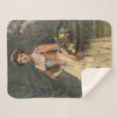 春美しい(by Raimundo de Madrazo y Garreta) シェルパブランケット (正面(横))