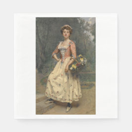 春美しい(by Raimundo de Madrazo y Garreta) スタンダードランチョンナプキン