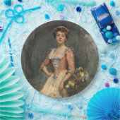 春美しい(by Raimundo de Madrazo y Garreta) ペーパープレート (パーティー)