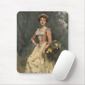 春美しい(by Raimundo de Madrazo y Garreta) マウスパッド (マウス)