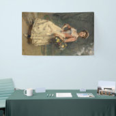 春美しい(by Raimundo de Madrazo y Garreta) 横断幕 (トレードショー)