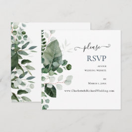 春美しいGREENERY結婚のウェブサイトRSVP